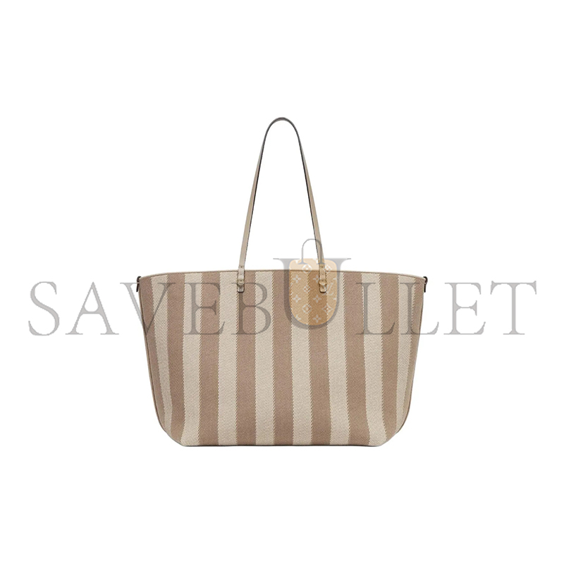 FENDI ROLL LARGE FABRIC GRAY 8BH425AUPJF1SNP (33*30*22cm)